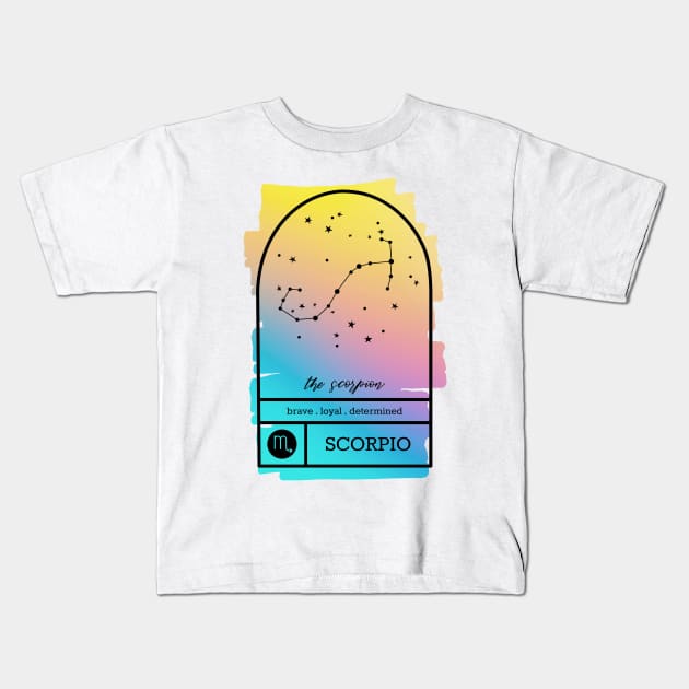 Scorpio Kids T-Shirt by Jande Summer